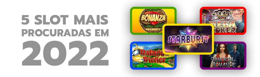 5 Slots de Casino mais procuradas em 2022