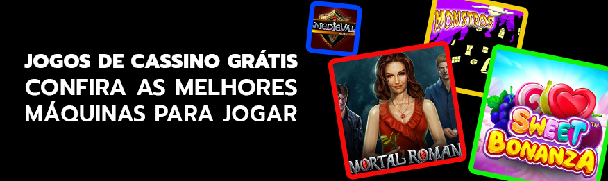 Jogos de Cassino Grátis – confira as melhores máquinas para jogar!